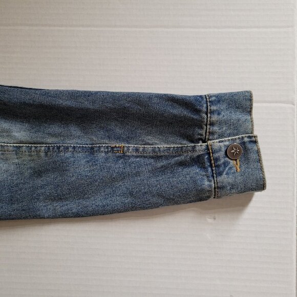 Chelsea De Boer by Lily & Lottie jean jacket studded denim grunge metal punk - Picture 16 of 16